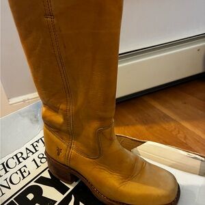 Frye Brown Leather Riding Boots